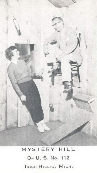 Mystery Hill - Old Post Card (newer photo)